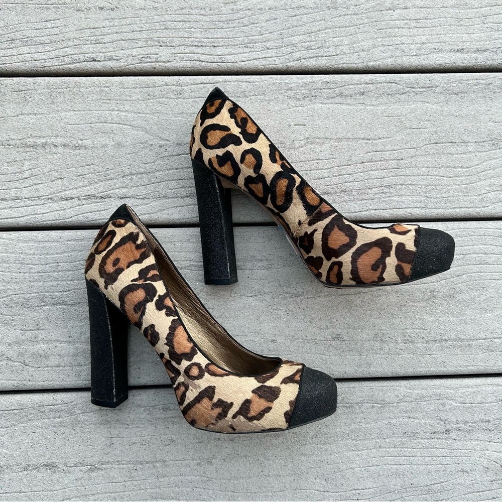 Sam Edelman Frances Pumps with Glitter Toe & Heel | Size 6